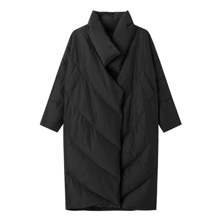 Black Down Coat For Women, SoHo, BYMANYC New York.-2