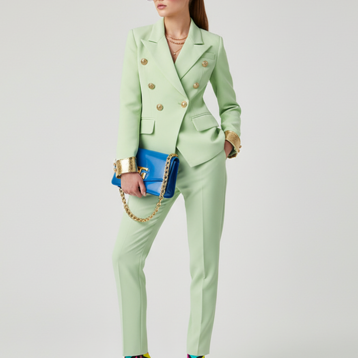 Double-Breasted Blazer Jacket UPPER WEST SIDE BYMANYC ® New York-2