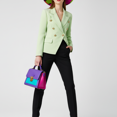 Double-Breasted Blazer Jacket UPPER WEST SIDE BYMANYC ® New York-0