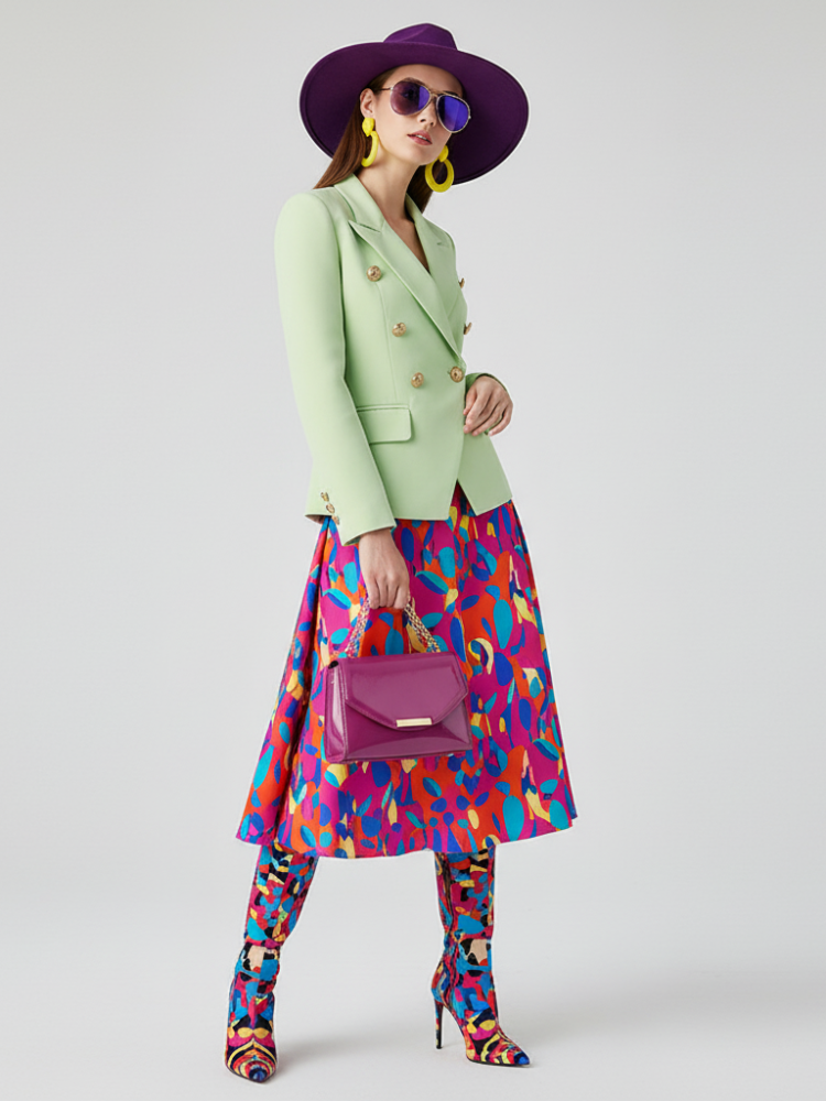 Double-Breasted Blazer Jacket UPPER WEST SIDE BYMANYC ® New York-1