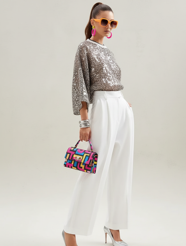 Fish Scale Sequin Top, Theater District | Women - BYMANYC ® New York-0