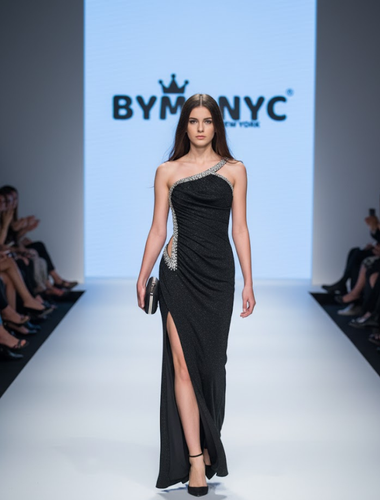 Long Black Evening Dress TURTLE BAY: Prêt-à-Porter Line BYMANYC ® New York-0