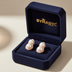 Pearl Stud Earrings Infinity Pearl SOHO BYMANYC ® New York-0