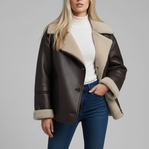 Plush Jacket, Park Avenue | Women - BYMANYC ® New York-0