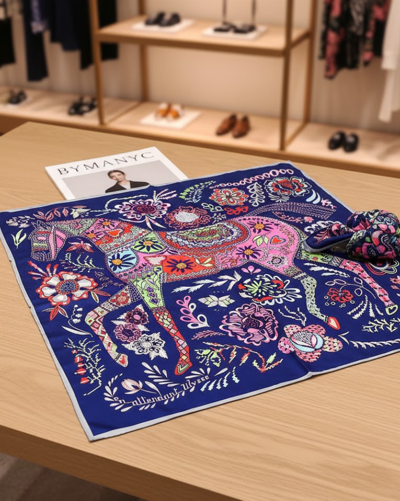 Scarf MYSTICAL SCENE Metropolitan Collection BYMANYC ® New York-0