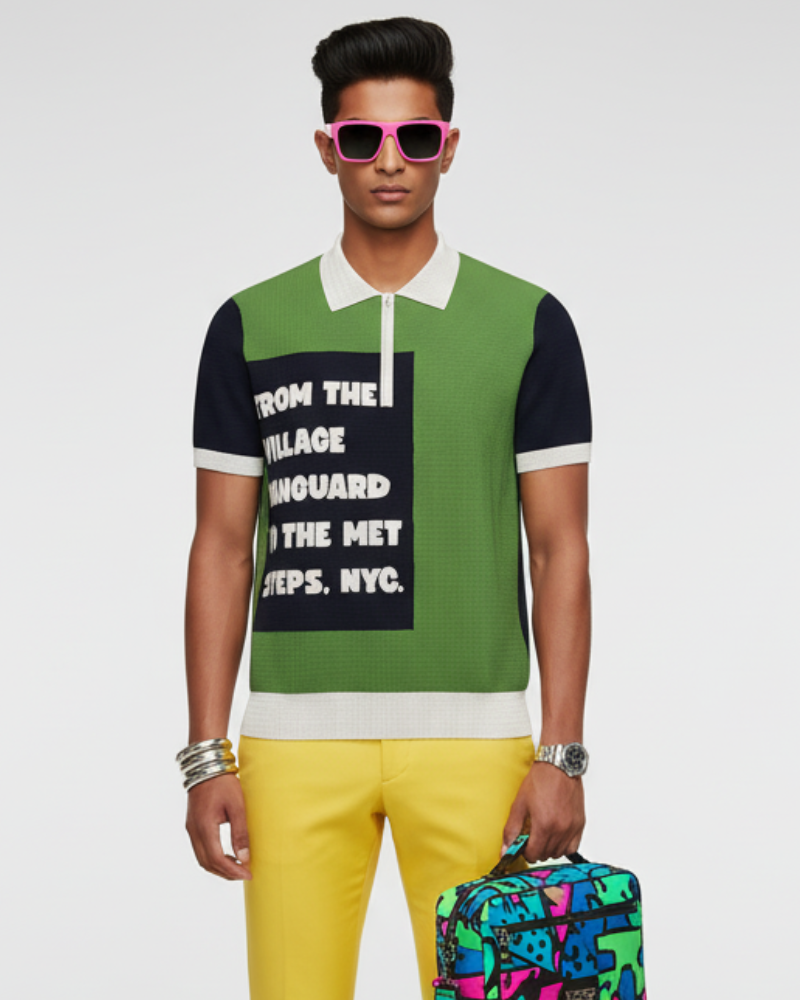 Polo de cachemira UPTOWN DOWNTOWN BYMANYC ® Nueva York