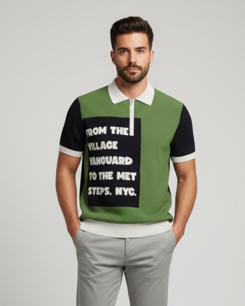 Polo de cachemira UPTOWN DOWNTOWN BYMANYC ® Nueva York