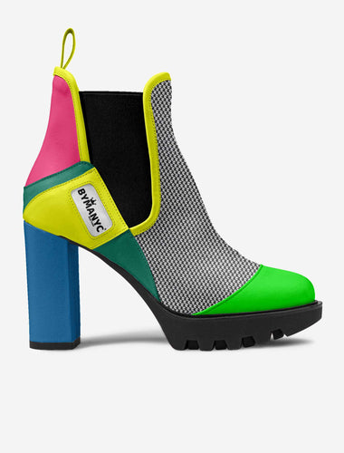 Vegan Urban Elastic Boot BYMANYC ® New York Midnight Black-0