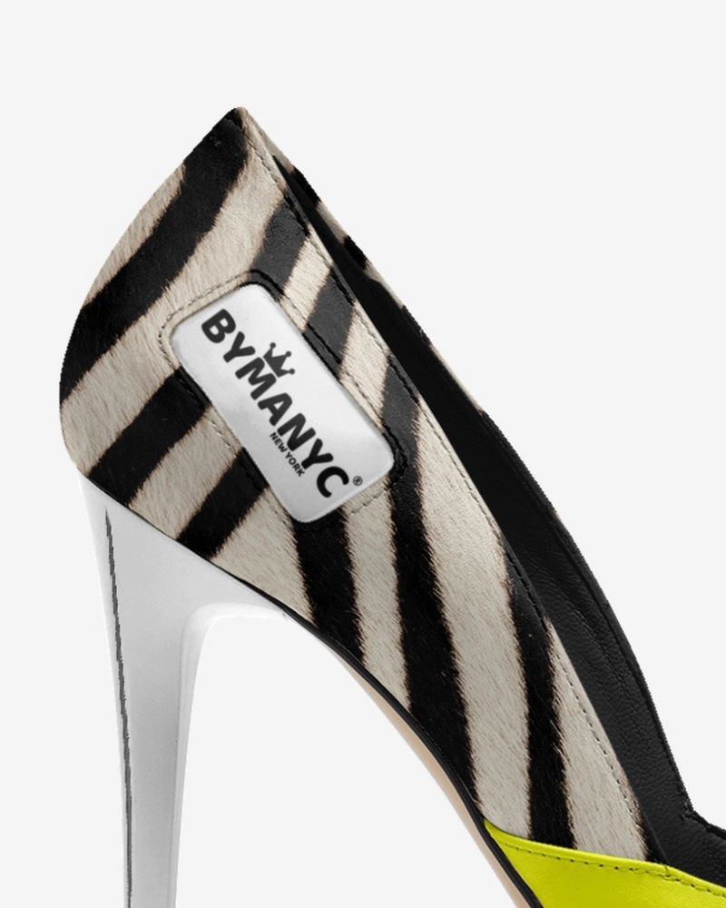 Vegan Women’s Stiletto Shoe BYMANYC ® New York – NOLITA Midnight-3
