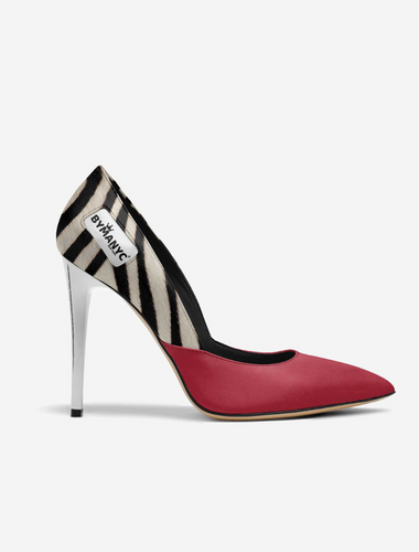 Vegan Women’s Stiletto Shoe BYMANYC ® New York – SOHO Midnight Edge-0