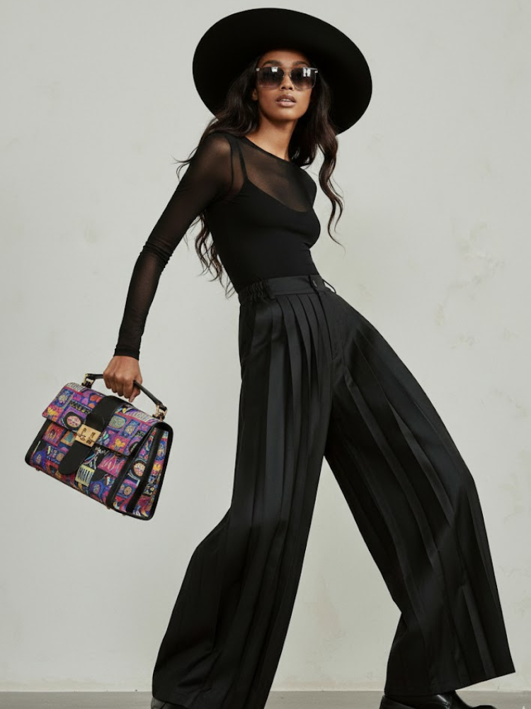 Women's Extra Wide Trousers DECONSTRUCTED TRIBECA NYFW New Colecction BYMANYC ® New York-0