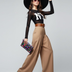Women's Extra Wide Trousers UPPER EAST SIDE NYFW New Colecction BYMANYC ® New York-0